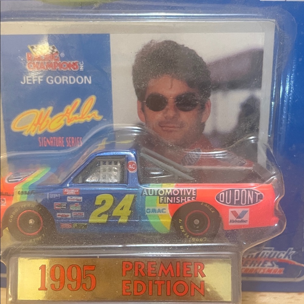 Champion Premier Edition Die-Cast truck- Blue and Yellow
